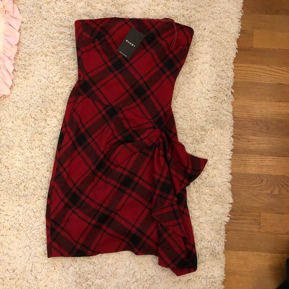 NWT Red And Black Holiday Dress!!